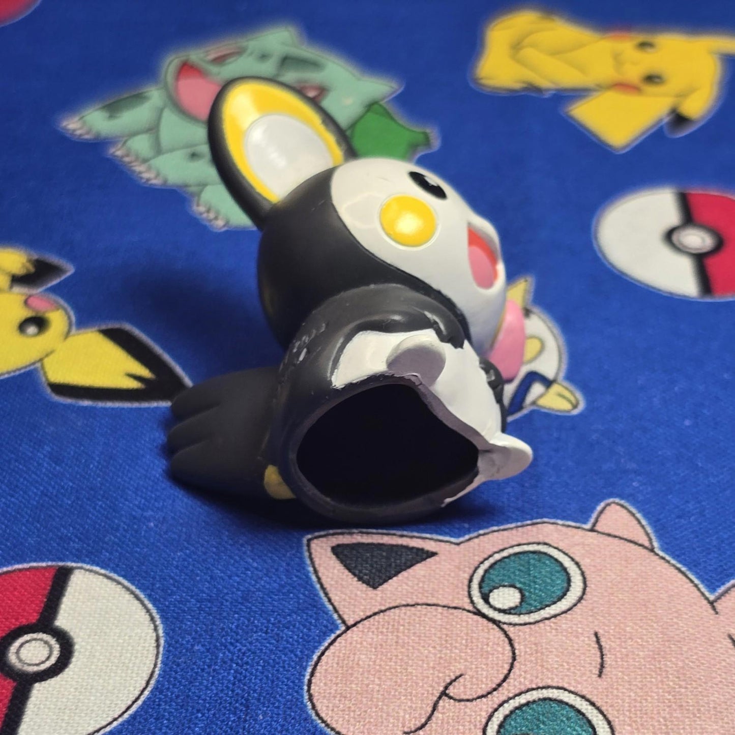 Pokemon Emolga Figure Finger Puppet 2011 Nintendo Bandai PVC Japan USA Seller