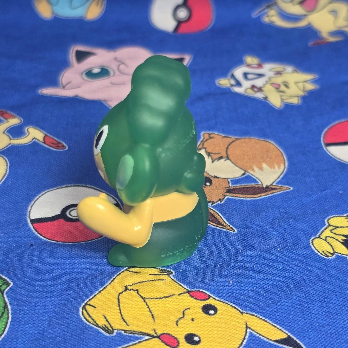 Pokemon Pansage Clear Figure Finger Puppet 2010 Nintendo Bandai Japan USA Seller