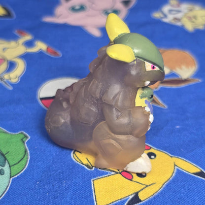 Pokemon Kangaskhan Clear Figure Finger Puppet 1996 Nintendo Bandai Vintage USA