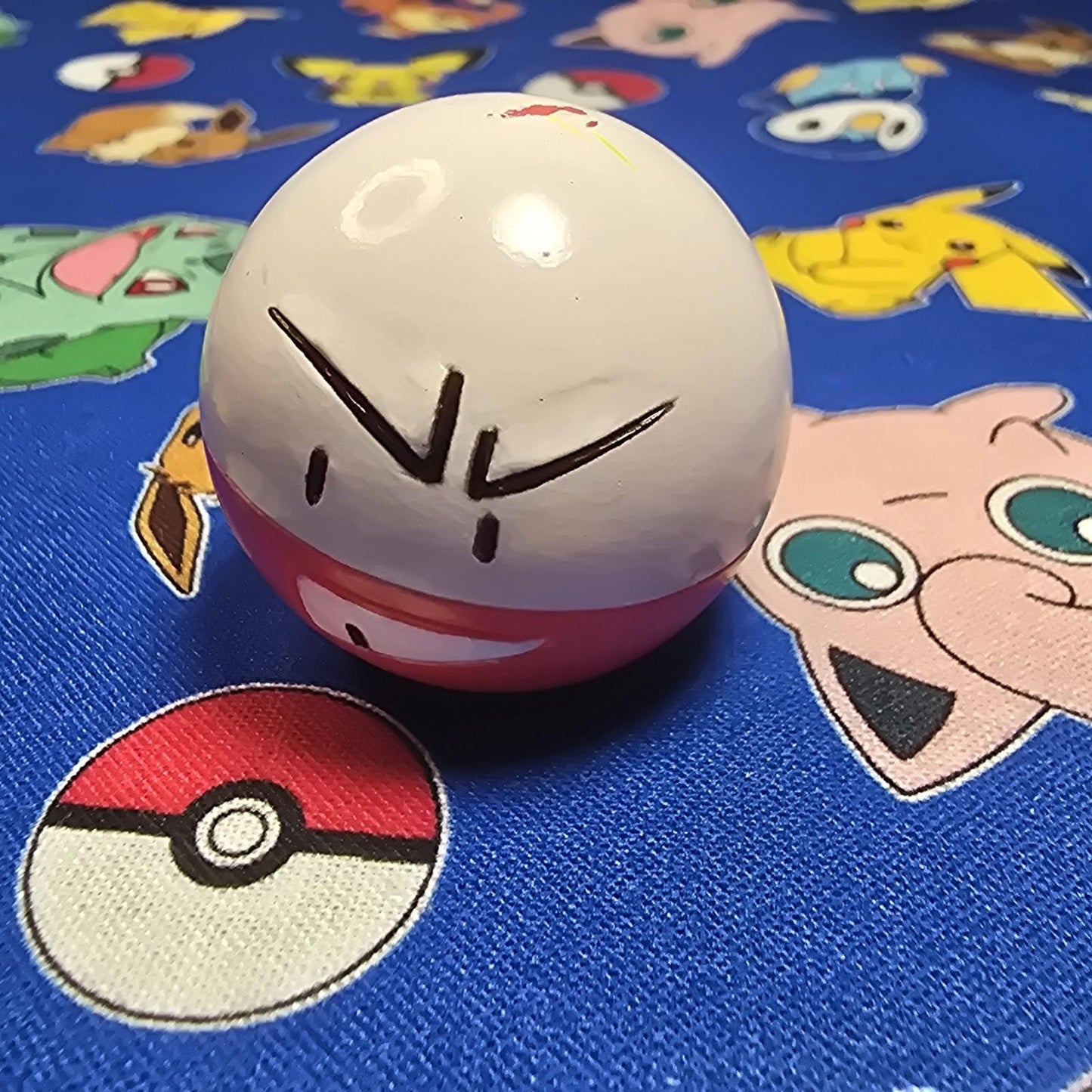Pokemon Electrode Figure Finger Puppet 1997 Nintendo Bandai PVC Vintage Japan US