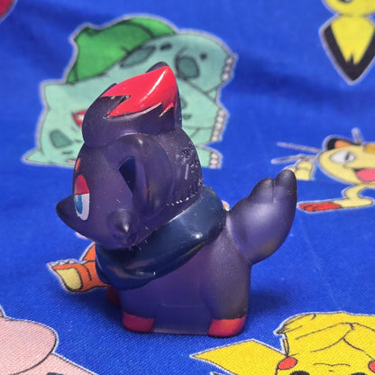 Pokemon Zorua Clear Figure Finger Puppet 2010 Nintendo Bandai Japan USA Seller