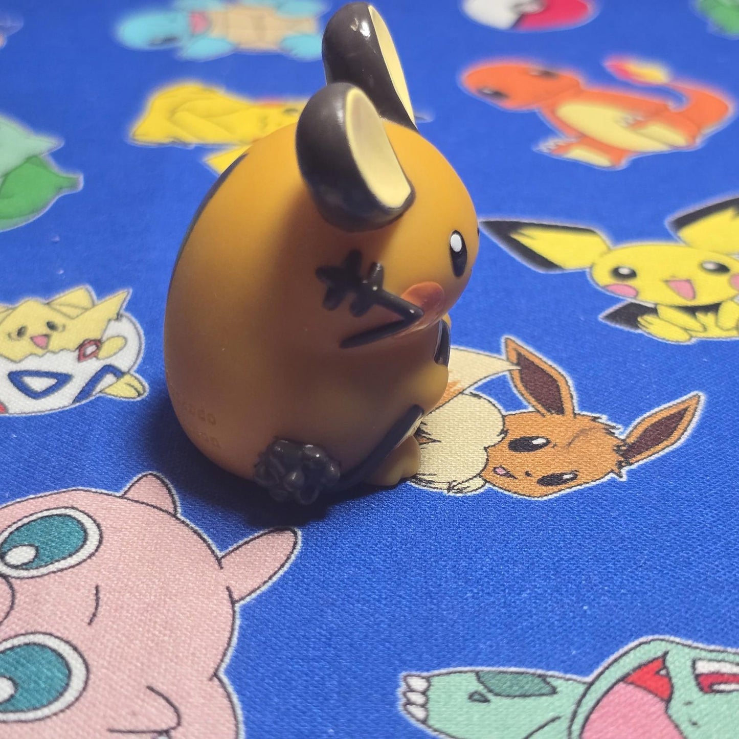 Pokemon Dedenne Figure Finger Puppet 2013 Nintendo Bandai PVC Japan USA Toy
