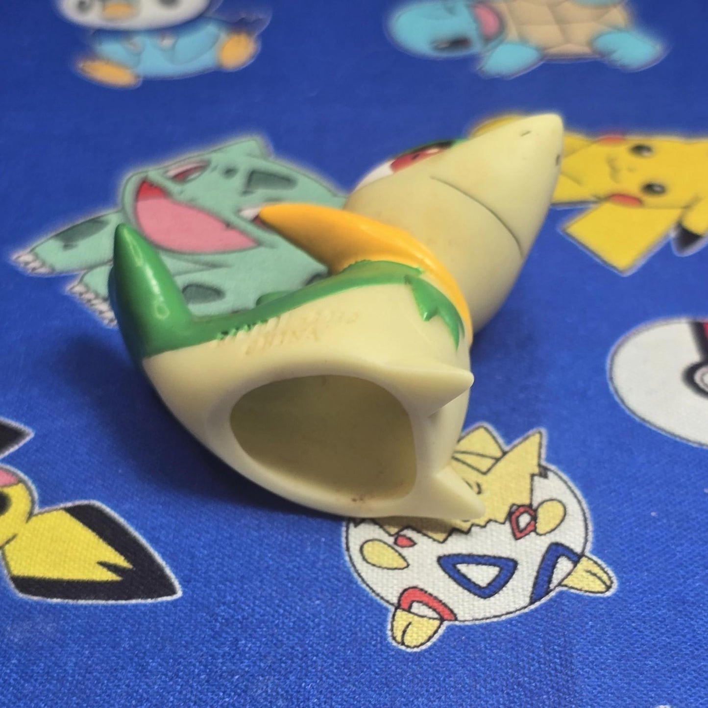 Pokemon Servine Figure Finger Puppet 2010 Nintendo Bandai PVC Japan USA Seller
