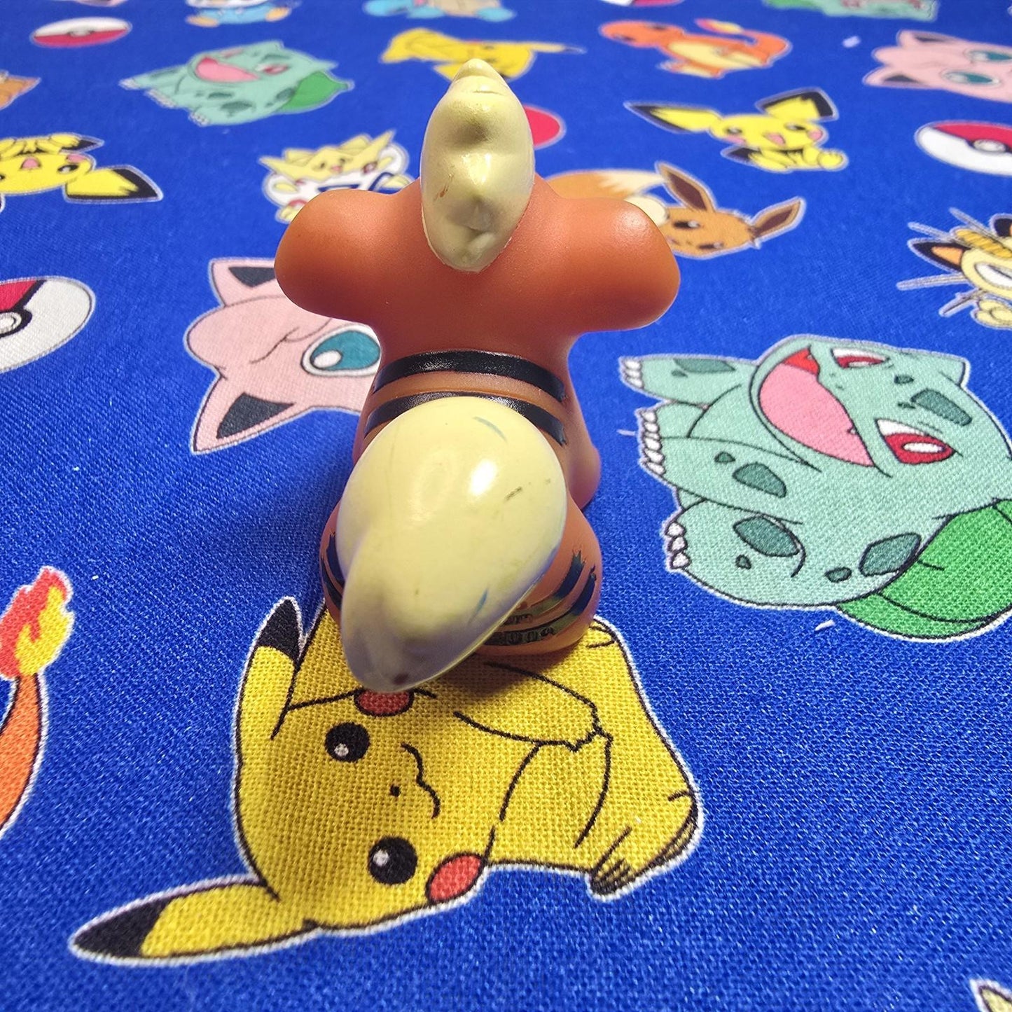 Pokemon Growlithe Figure Finger Puppet 2012 Nintendo Bandai PVC Japan USA Seller
