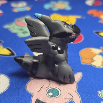 Pokemon Zekrom Figure Finger Puppet 2010 Nintendo Bandai PVC Japan USA Seller
