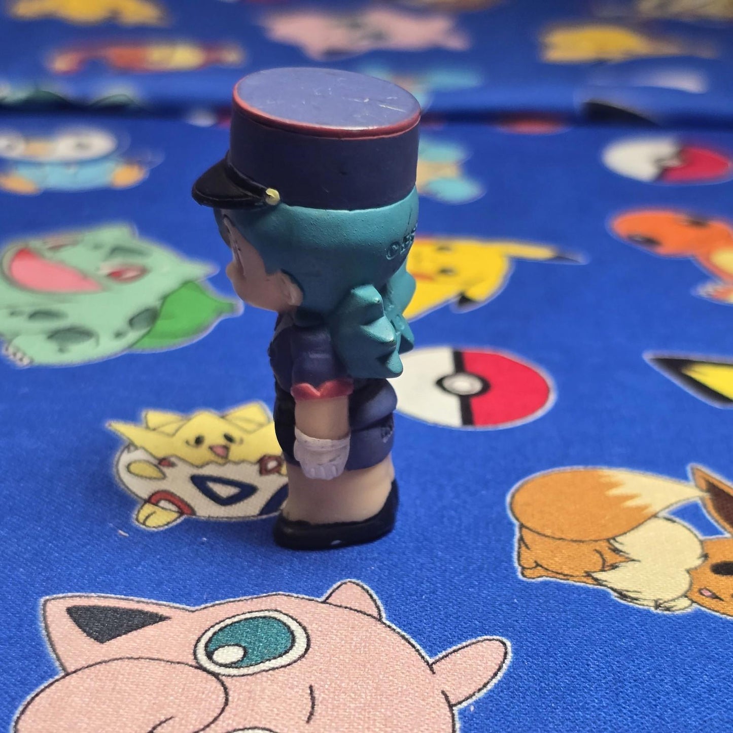 Pokemon Officer Jenny Figure Finger Puppet 1998 Nintendo Bandai Vintage Japan US
