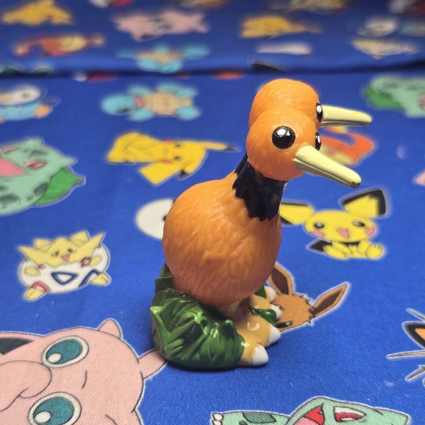 Pokemon Doduo Figure Finger Puppet 1998 Nintendo Bandai Vintage Japan USA Seller