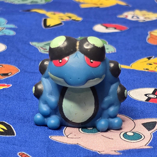Pokemon Seismitoad Figure Finger Puppet 2011 Nintendo Bandai PVC Japan US Seller