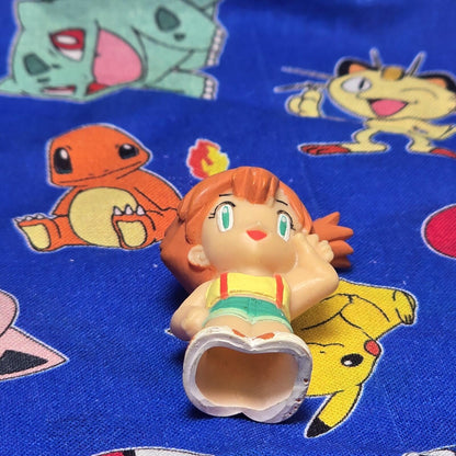 Pokemon Misty Trainer Figure Finger Puppet 1998 Nintendo Bandai Vintage Japan US