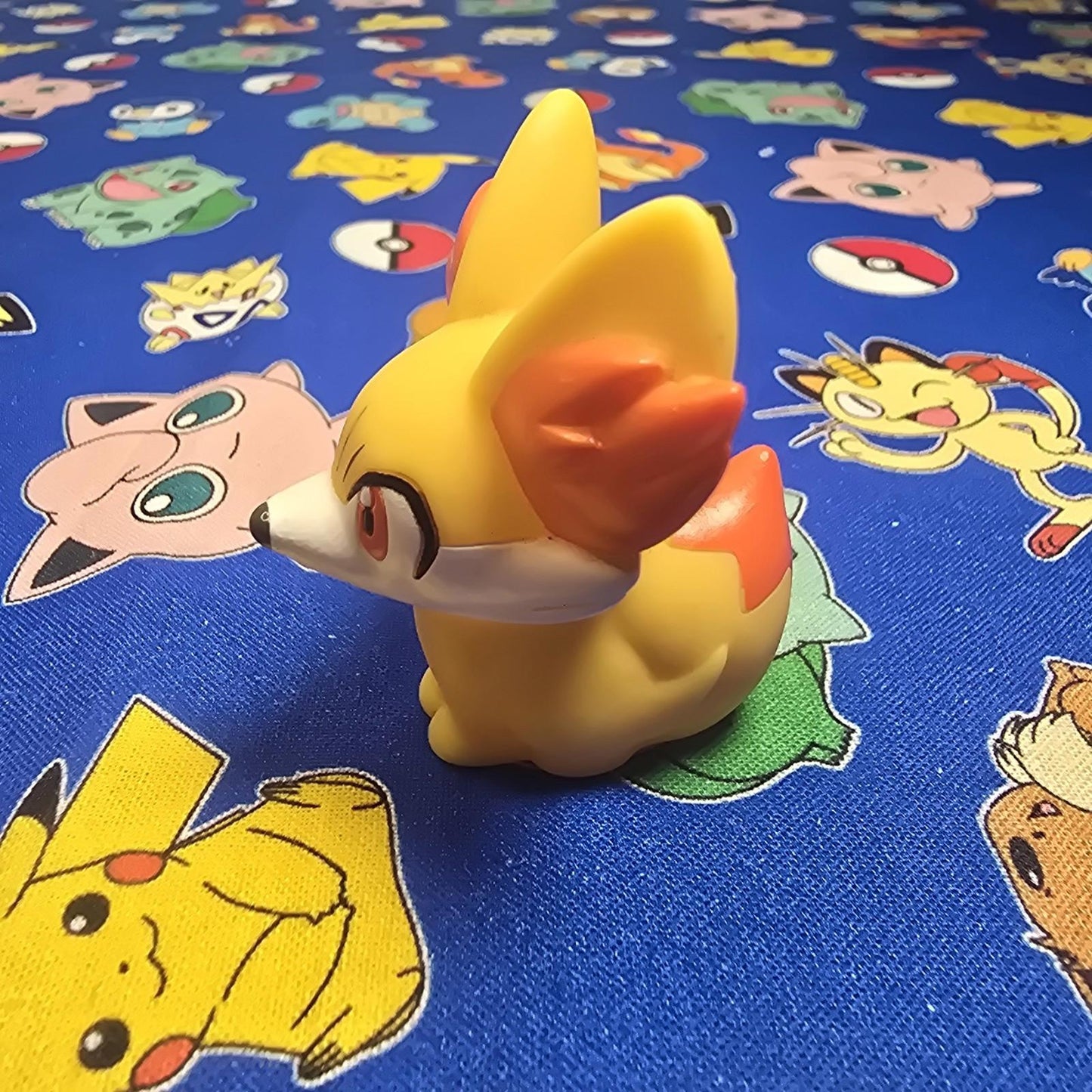 Pokemon Fennekin Figure Finger Puppet 2013 Nintendo Bandai PVC Japan US Seller