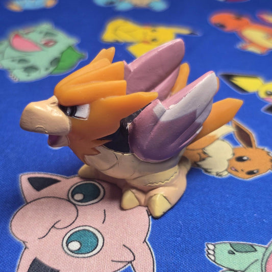 Pokemon Spearow Pink Figure Finger Puppet 1997 Bandai Nintendo Vintage Japan US