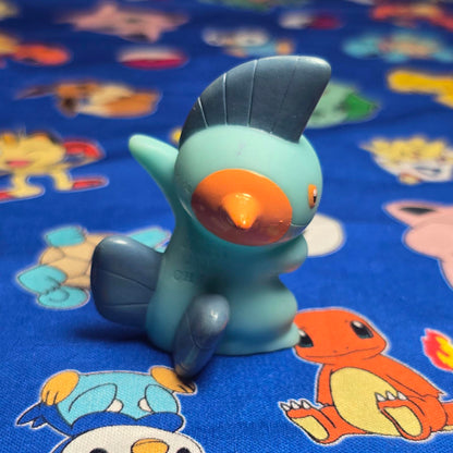 Pokemon Marshtomp Figure Finger Puppet 2005 Nintendo Bandai PVC Vintage Japan US
