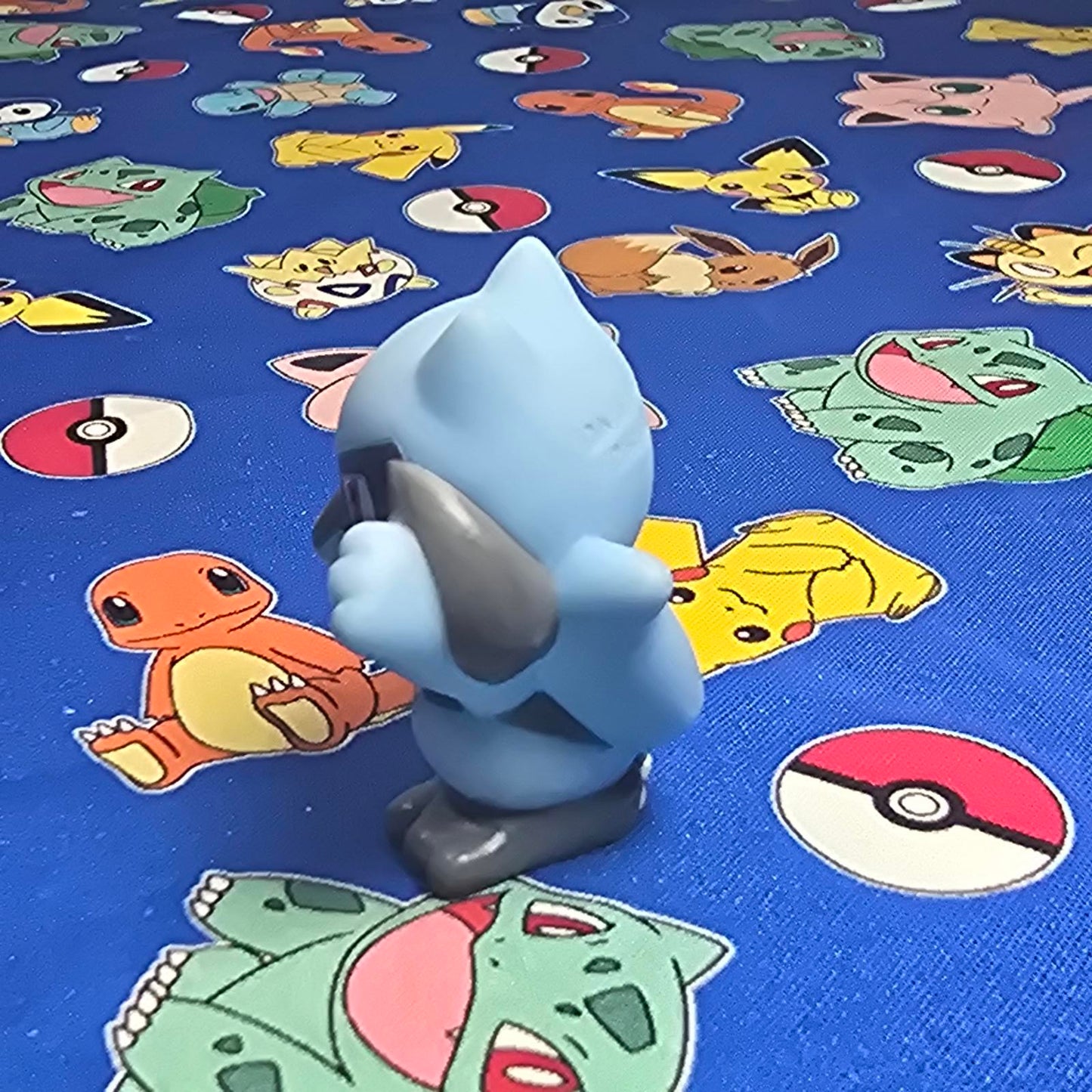 Pokemon Riolu Figure Finger Puppet 2012 Nintendo Bandai PVC Toy Japan USA Seller