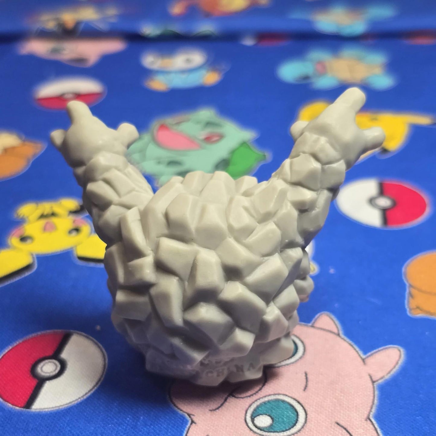 Pokemon Graveler Figure Finger Puppet 1997 Bandai Nintendo Vintage PVC Japan USA