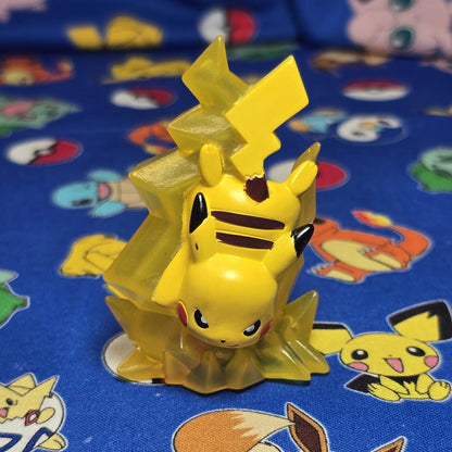 Pokemon Pikachu Thunderbolt Figure Finger Puppet 2021 Nintendo Bandai Japan USA