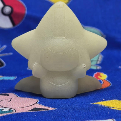 Pokemon Jirachi Glow In Dark Figure Finger Puppet 2003 Nintendo Bandai Japan USA