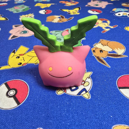 Pokemon Hoppip Figure Finger Puppet 2000 Nintendo Bandai PVC Vintage Japan USA