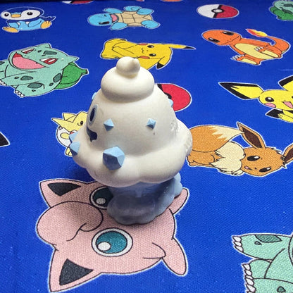 Pokemon Vanillish Figure Finger Puppet 2011 Nintendo Bandai PVC Japan USA Seller