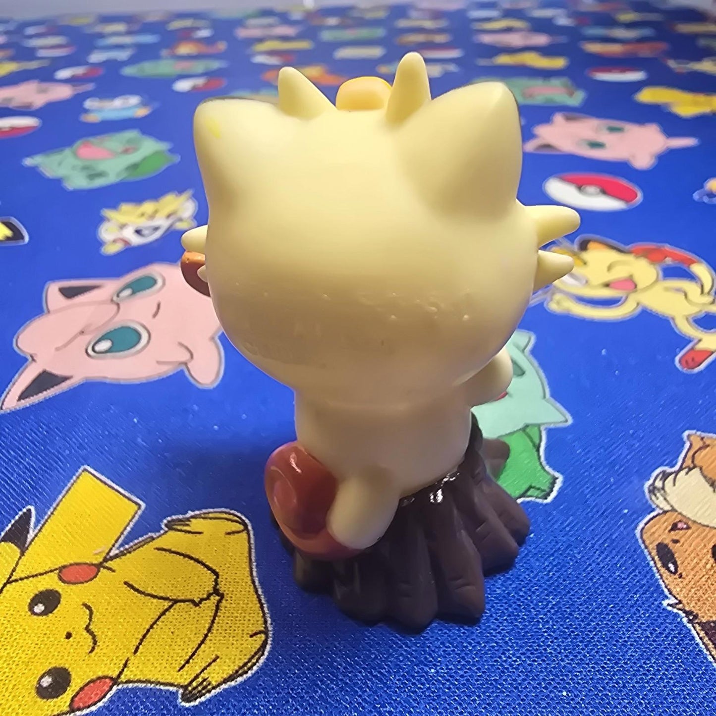 Pokemon Meowth Figure Finger Puppet 1999 Nintendo Bandai PVC Vintage Japan USA