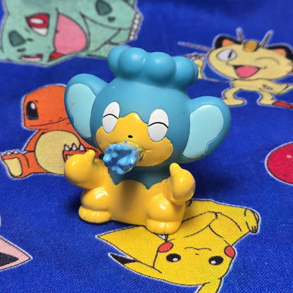 Pokemon Panpour Figure Finger Puppet 2011 Nintendo Bandai PVC Japan USA Seller