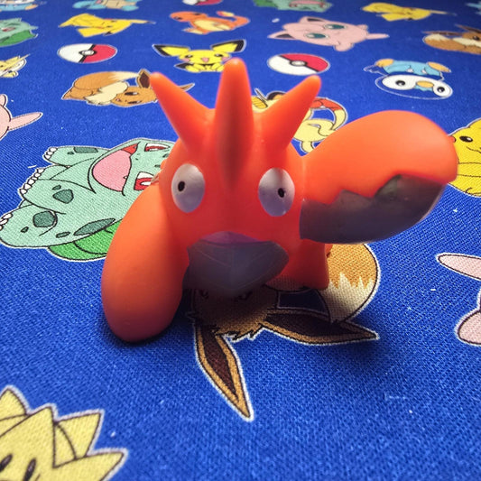 Pokemon Corphish Figure Finger Puppet 2012 Nintendo Bandai PVC Japan USA Seller