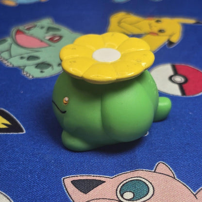 Pokemon Skiploom Figure Finger Puppet 2001 Nintendo Bandai Vintage PVC Japan USA
