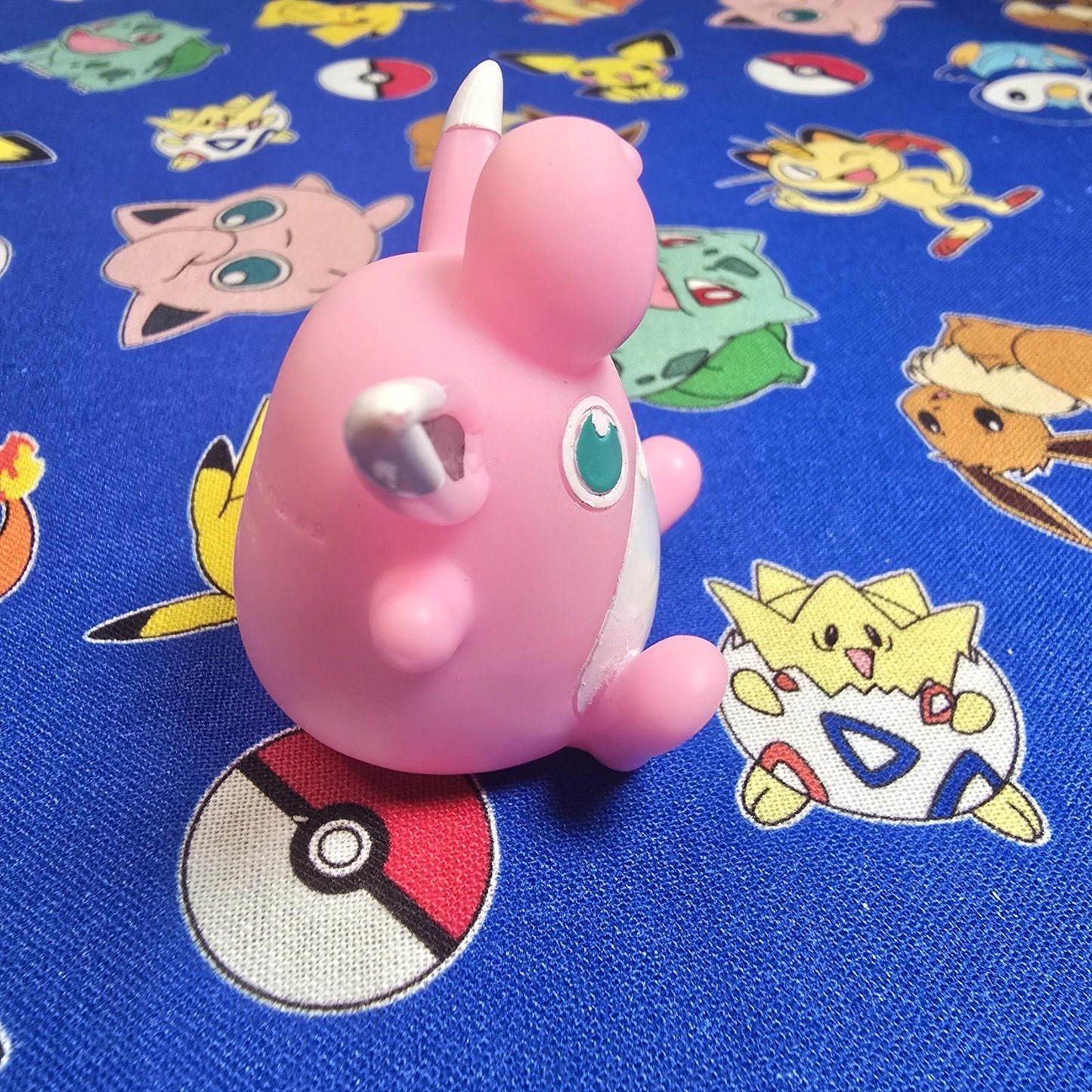 Pokemon Wigglytuff Figure Finger Puppet 2004 Nintendo Bandai Vintage Japan USA