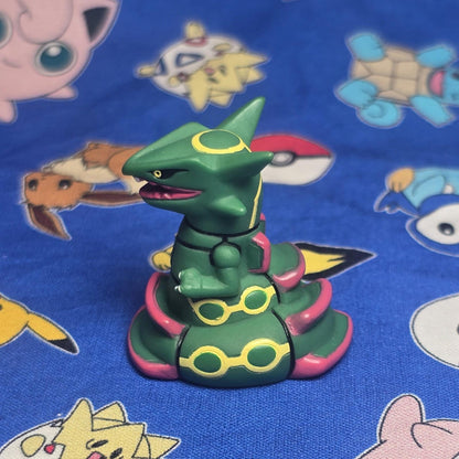 Pokemon Rayquaza Figure Finger Puppet 2004 Nintendo Tomy PVC Japan USA Seller