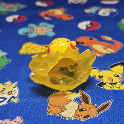 Pokemon Pikachu Thunderbolt Figure Finger Puppet 2021 Nintendo Bandai Japan USA