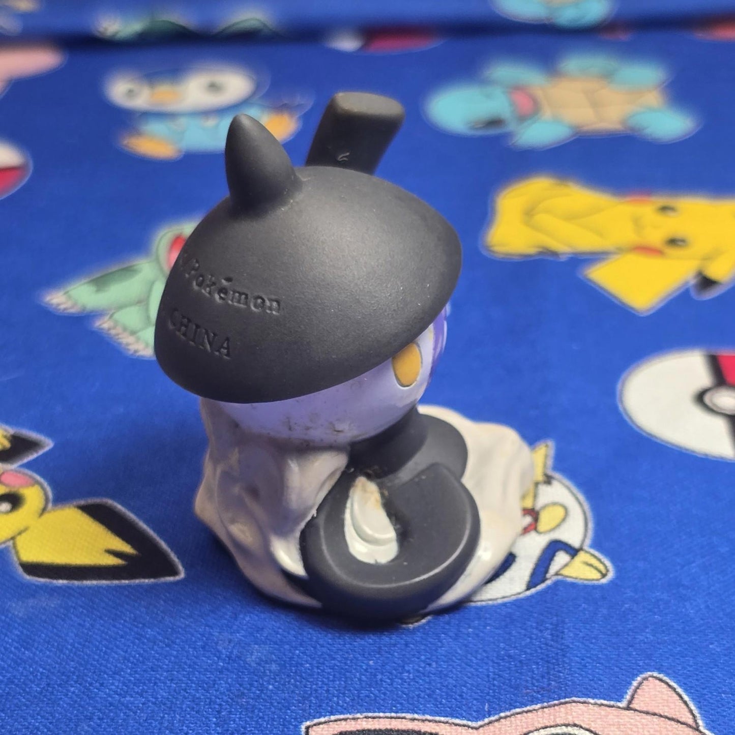 Pokemon Lampent Figure Finger Puppet 2011 Nintendo Bandai PVC Japan USA Seller