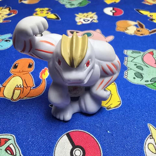 Pokemon Machoke Figure Finger Puppet 1997 Nintendo Bandai PVC Vintage Japan USA