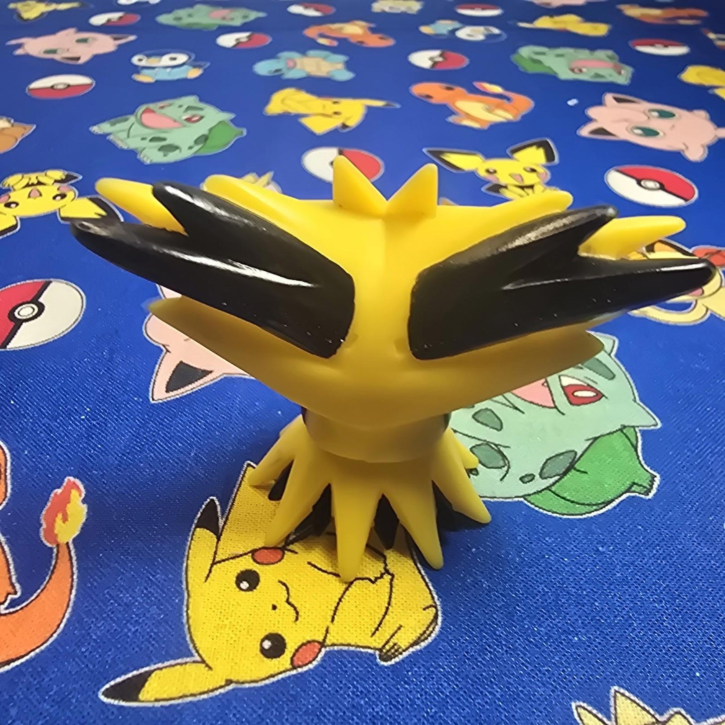Pokemon Zapdos Figure Finger Puppet 1999 Nintendo Bandai PVC Vintage Japan USA