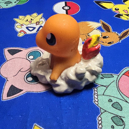 Pokemon Charmander Figure Finger Puppet 2009 Nintendo Bandai PVC Japan US Seller