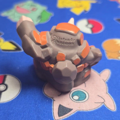 Pokemon Rhyperior Figure Finger Puppet 2008 Nintendo Bandai Japan PVC USA Seller