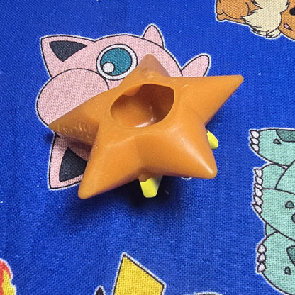 Pokemon Staryu Figure Finger Puppet 1997 Bandai Nintendo PVC Vintage Japan USA