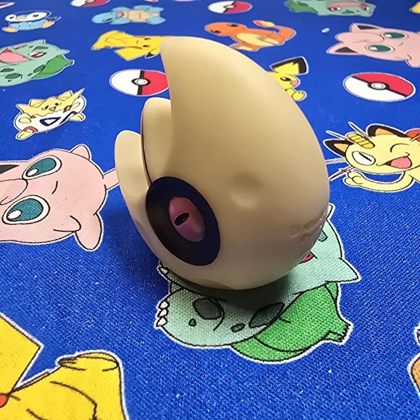 Pokemon Lunatone Figure Finger Puppet 2004 Nintendo Bandai PVC Japan USA Seller