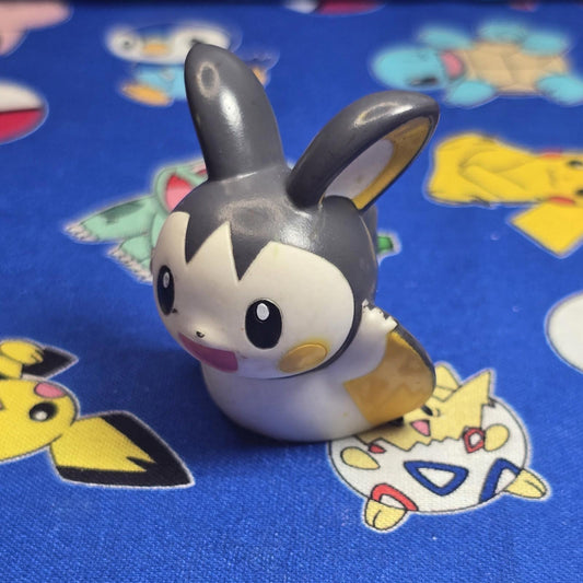 Pokemon Emolga Figure Finger Puppet 2010 Nintendo Bandai PVC Japan USA Seller