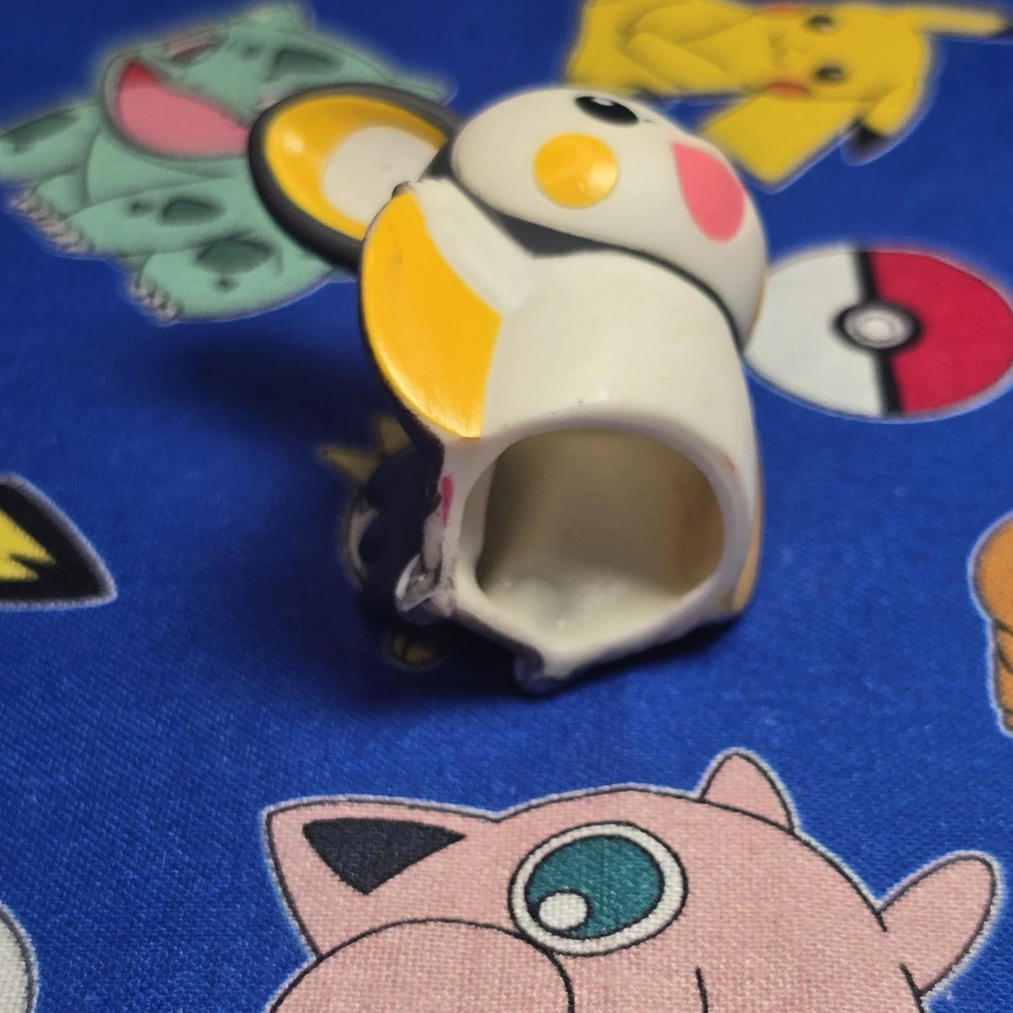 Pokemon Emolga Figure Finger Puppet 2010 Nintendo Bandai PVC Japan USA Seller