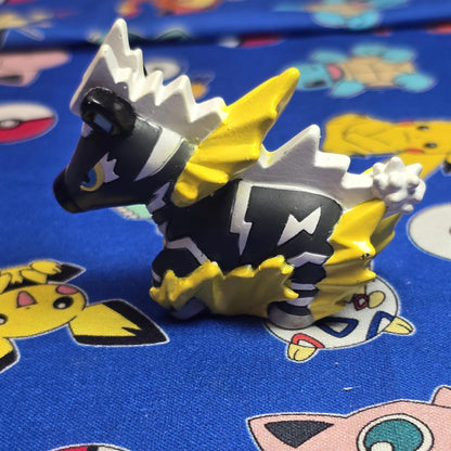 Pokemon Zebstrika Figure Finger Puppet 2011 Nintendo Bandai PVC Japan USA Seller