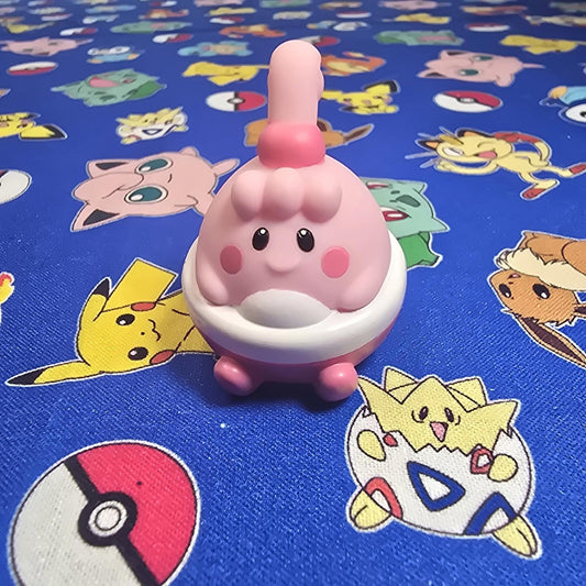 Pokemon Happiny Figure Finger Puppet 2006 Nintendo Bandai PVC Vintage Japan USA