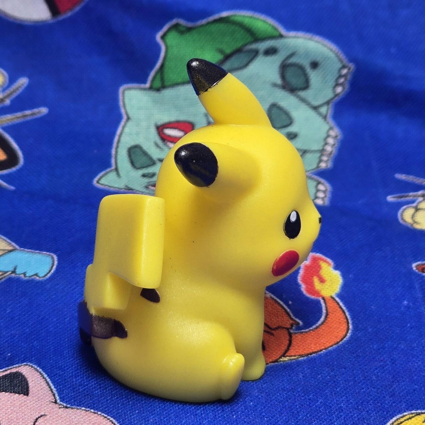 Pokemon Pikachu Pearl Figure Finger Puppet 2006 Nintendo Bandai PVC Japan USA