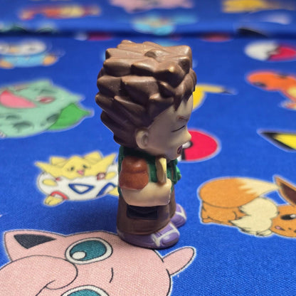 Pokemon Brock Gym Trainer Figure Finger Puppet 1998 Nintendo Bandai Vintage USA