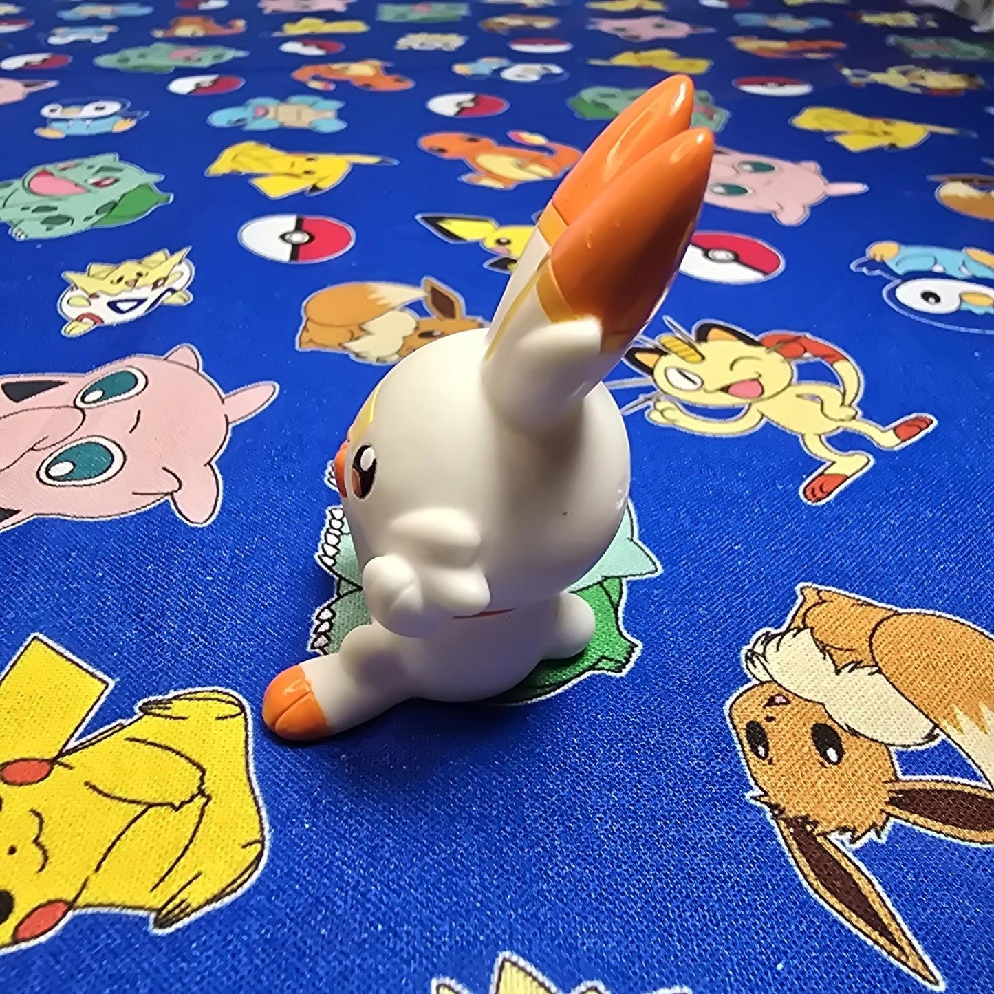 Pokemon Scorbunny Figure Finger Puppet 2019 Nintendo Bandai PVC Japan USA Seller