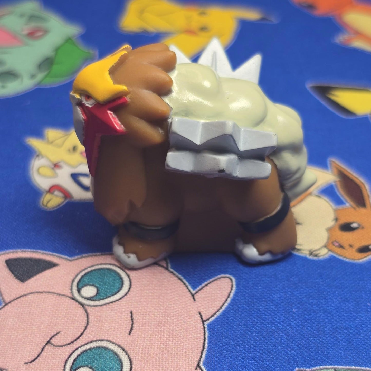 Pokemon Entei Figure Finger Puppet 2009 Nintendo Bandai PVC Japan USA Seller