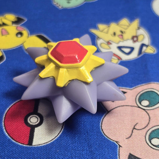 Pokemon Starmie Light Figure Finger Puppet 1997 Nintendo Bandai PVC Vintage USA
