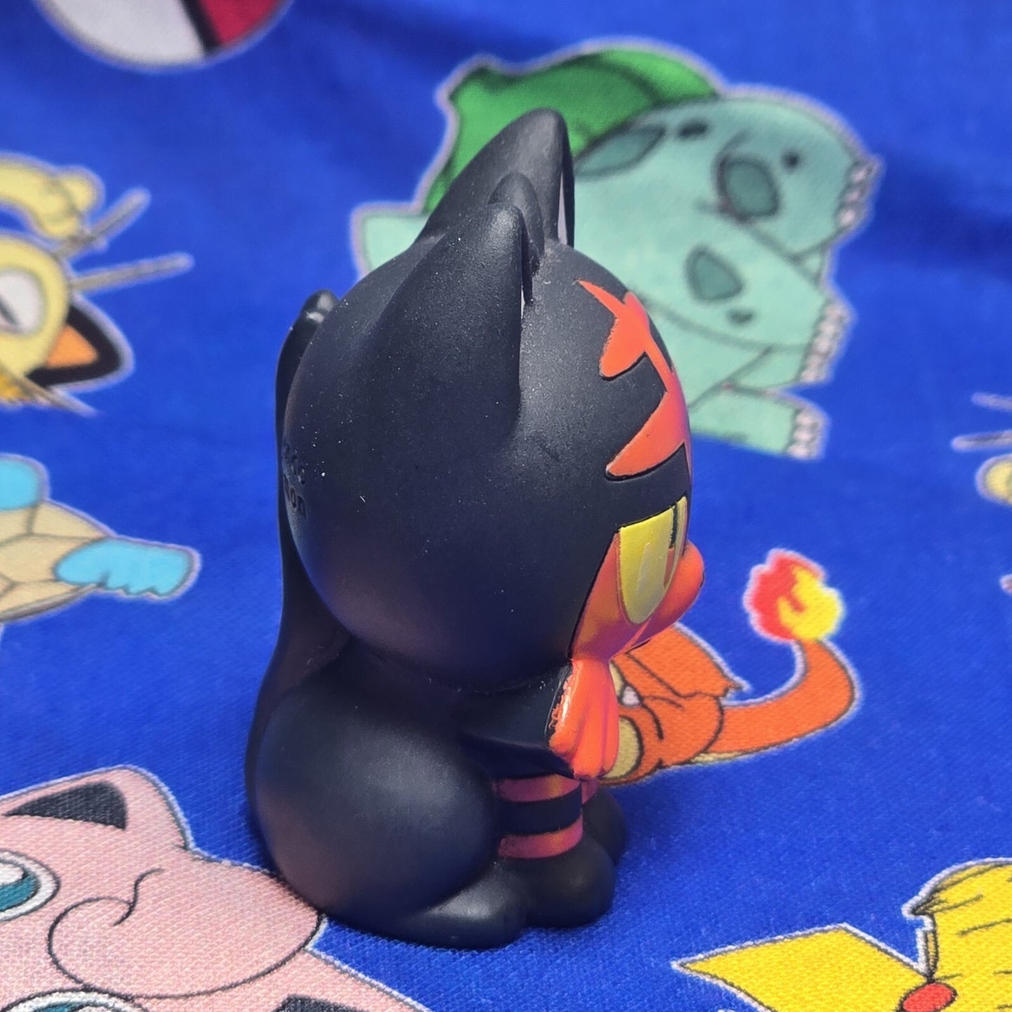 Pokemon Litten Figure Finger Puppet 2019 Nintendo Bandai PVC Japan USA Seller