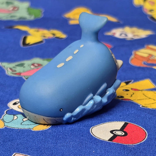 Pokemon Wailord Figure Finger Puppet 2008 Nintendo Bandai PVC Japan USA Seller