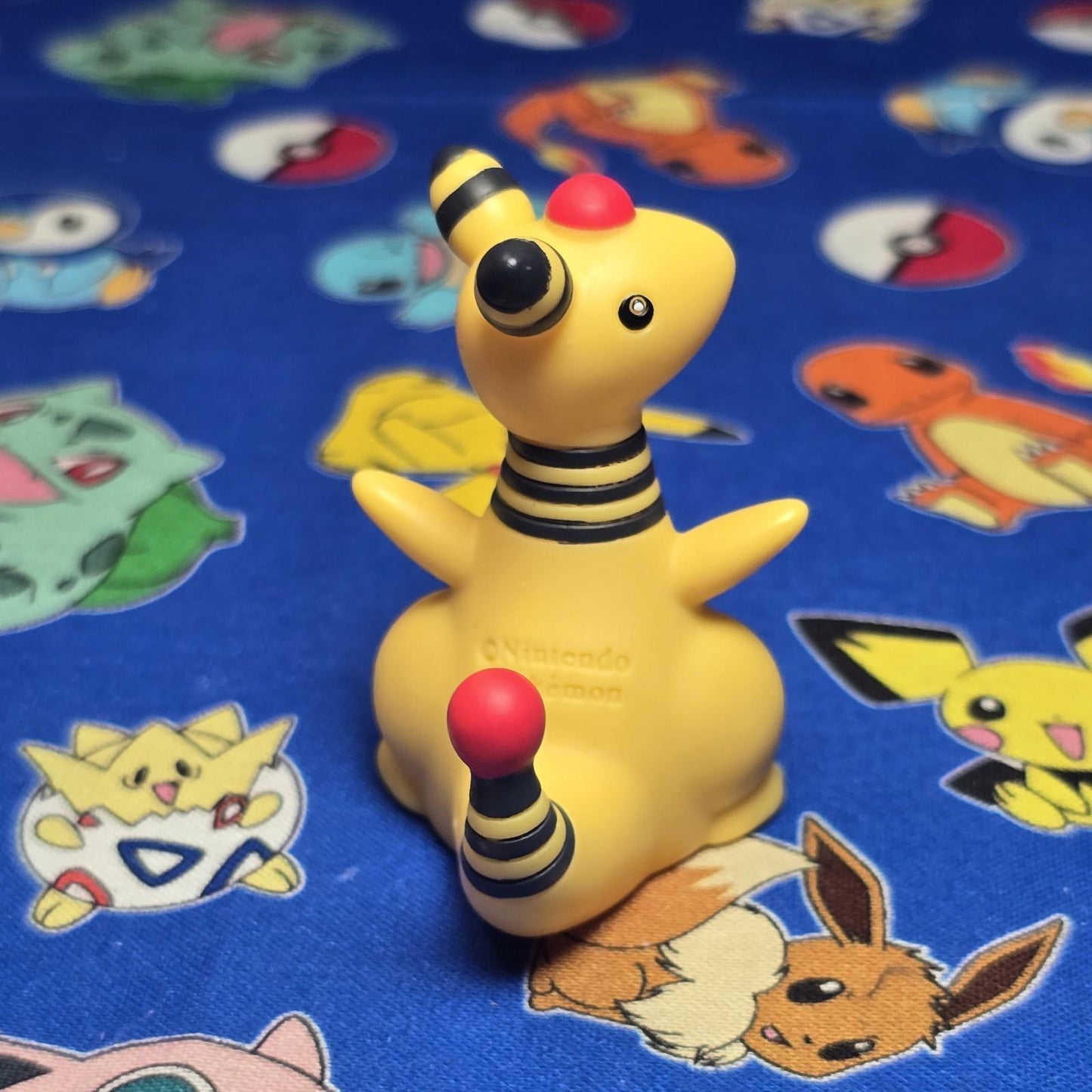 Pokemon Ampharos Figure Finger Puppet 2022 Nintendo Bandai PVC Japan USA Seller