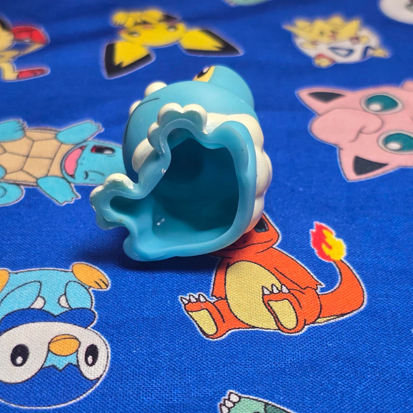 Pokemon Froakie Figure Finger Puppet 2013 Nintendo Bandai PVC Japan US Seller
