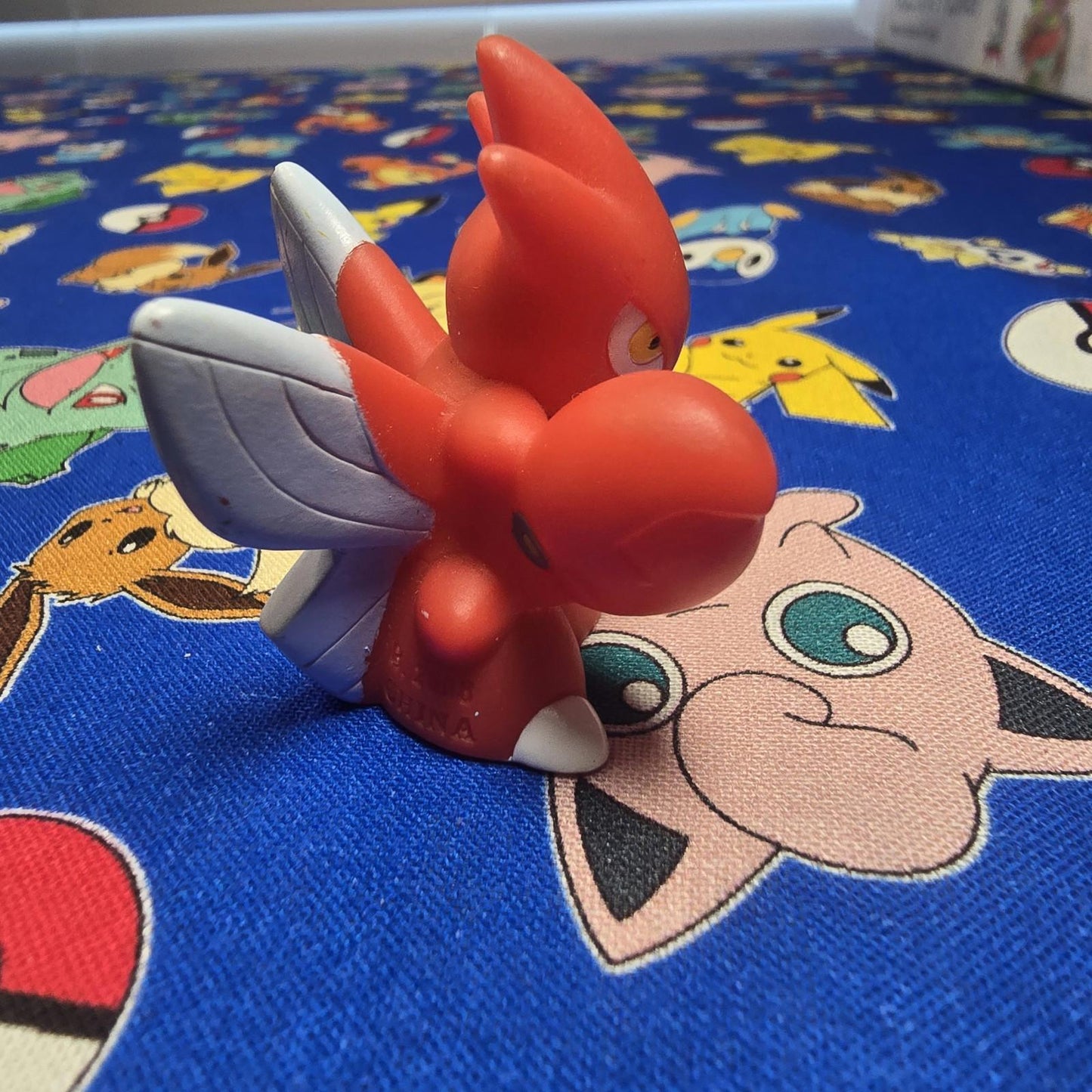 Pokemon Scizor Figure Finger Puppet 2008 Nintendo Bandai PVC Vintage Japan US
